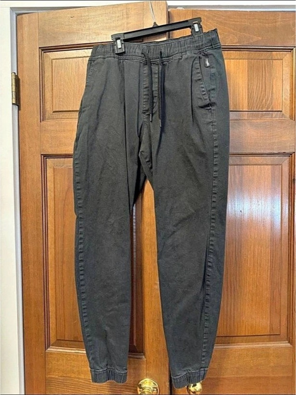 Hollister Athletic Skinny Jogger Men'Small Pants Black Small